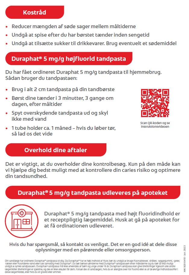 Individuel vejledning til ældre patienter