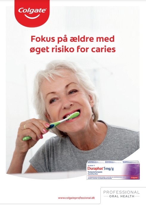 Fokus på ældre med øget risiko for caries