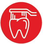 Tandbørstningen er ofte en af de første daglige rutiner, som forsømmes pga.