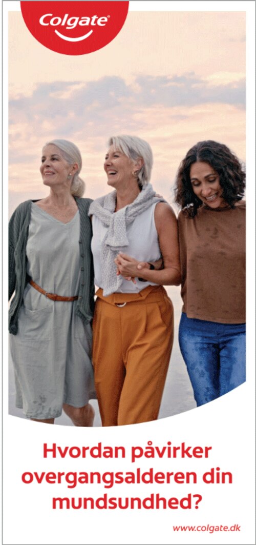 Hvordan påvirker overgangsalderen din mundsundhed?