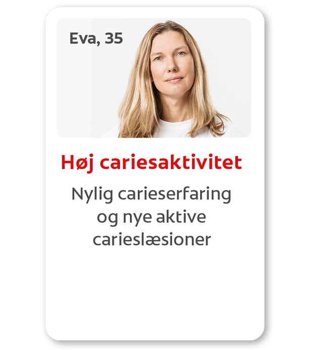 Nylig carieserfaring og nye aktive carieslæsioner Nylig carieserfaring og nye aktive carieslæsioner