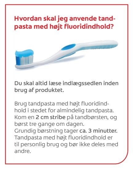 Hvordan virker tandpasta med højt fluoridindhold